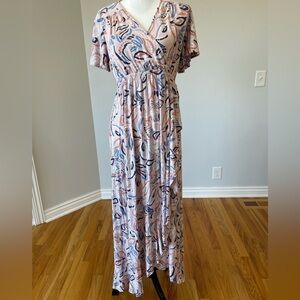 Isabel Maternity Dress in a size medium office mother's day baby shower party